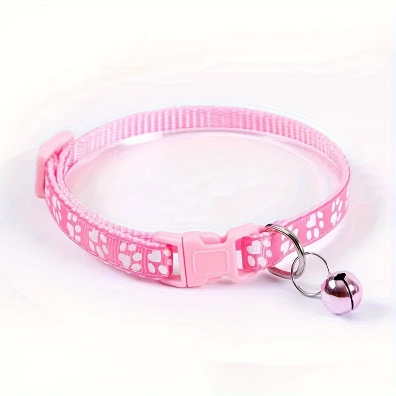 😺 Collar para Gatos con Cascabel – Ajustable y Colorido