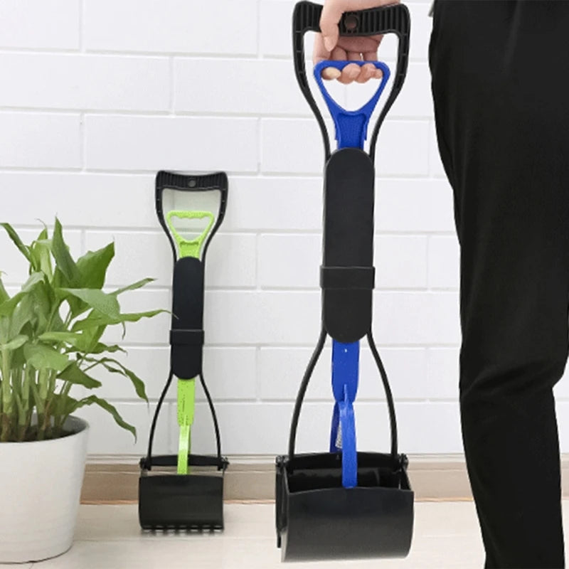 Recogedor de Popó para Perros y Gatos – Pooper Scooper Resistente y Portátil para Paseos