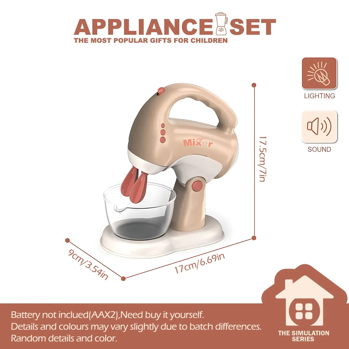 Set de Cocina para Niños – Juguete de Simulación con Electrodomésticos en Miniatura, Juego Interactivo para Niñas y Niños
