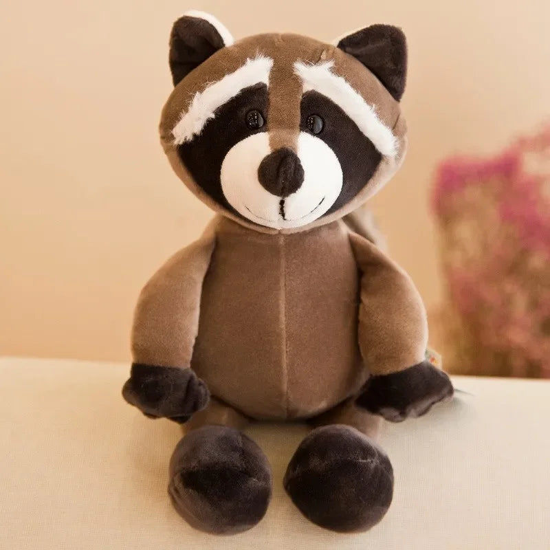 Peluches Kawaii de Animales de la Jungla 25cm – Juguetes de Selva: Perro, Cebra, Elefante, León, Zorro y Jirafa – Regalo de Cumpleaños para Niños