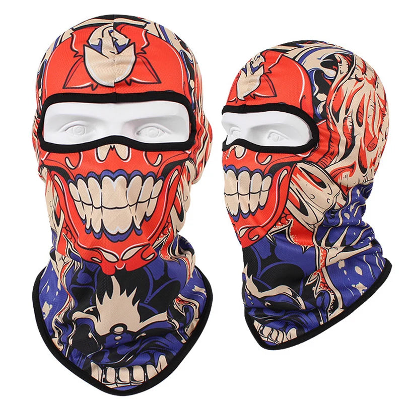 🏍️ Balaclava / Mascarilla Multifuncional para Hombres y Mujeres – Protección Total al Aire Libre