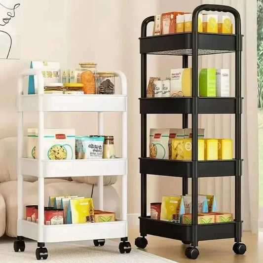 Carrito de Almacenamiento Multiusos 5 Niveles con Ruedas – Organizador para Cocina, Baño y Hogar