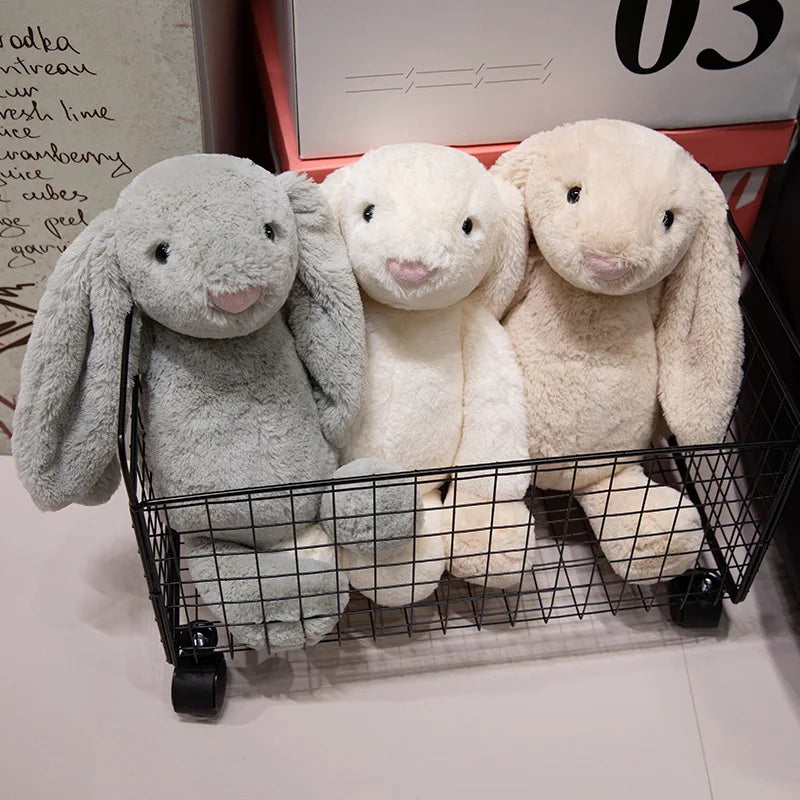 Peluche Conejo Lop 20cm – Juguete Suave de Orejas Largas para Niños – Compañero de Sueño y Decoración del Hogar