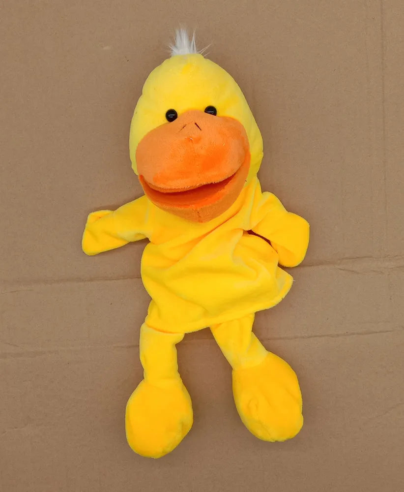 Marioneta de Peluche 35cm – Juguete de Mano de León, Elefante y Cerdito – Juego Padre-Hijo, Regalo de Cumpleaños para Niños