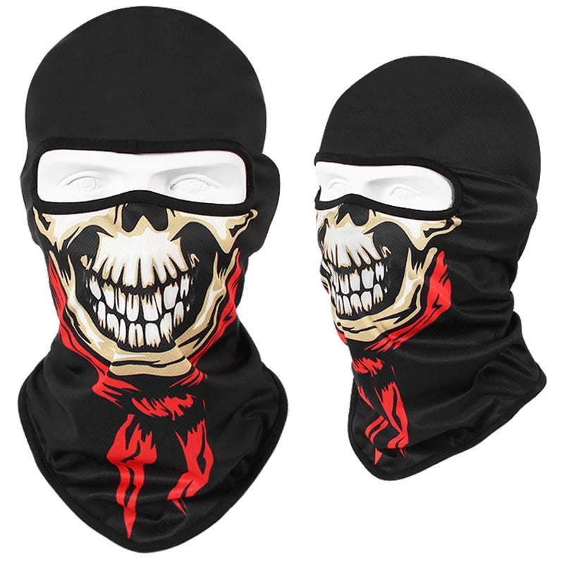 🏍️ Balaclava / Mascarilla Multifuncional para Hombres y Mujeres – Protección Total al Aire Libre