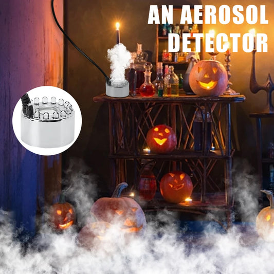Mini Calabaza LED con Máquina de Niebla | Decoración de Halloween, Navidad y Fiestas