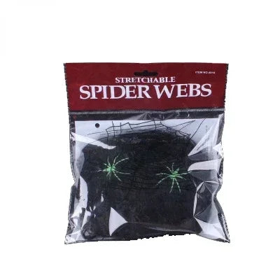 🕸️ Telaraña Artificial de Halloween – Decoración de Horror