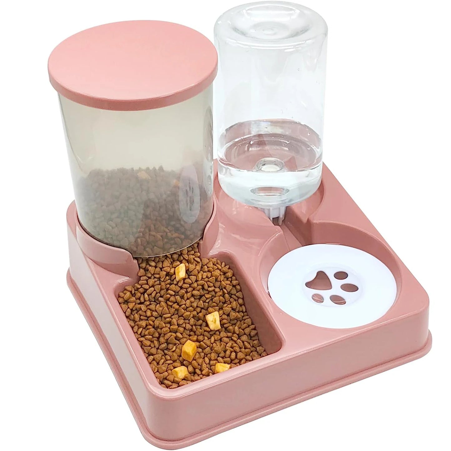 🐾 Comedero y Bebedero Automático para Gatos y Perros – 2 en 1