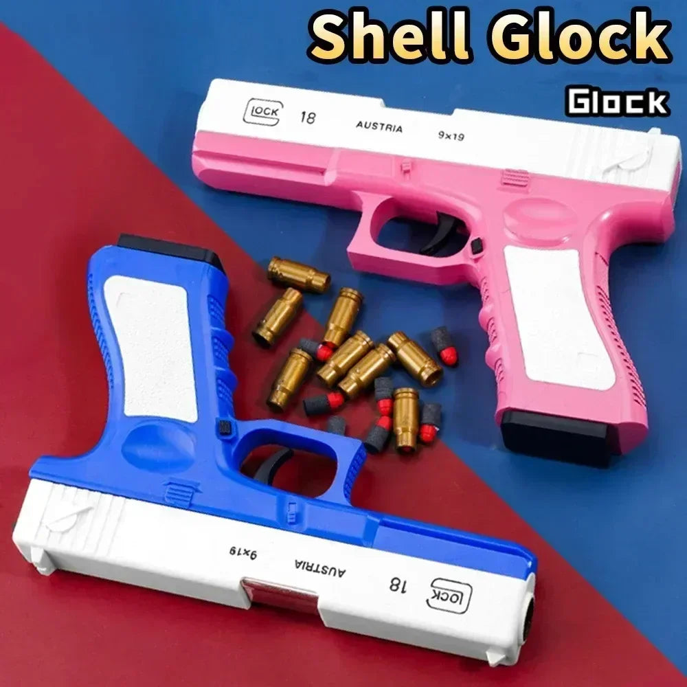 Pistola de Juguete M1911 – Lanzadora de Balas Suaves, Recargable y Segura para Juegos al Aire Libre