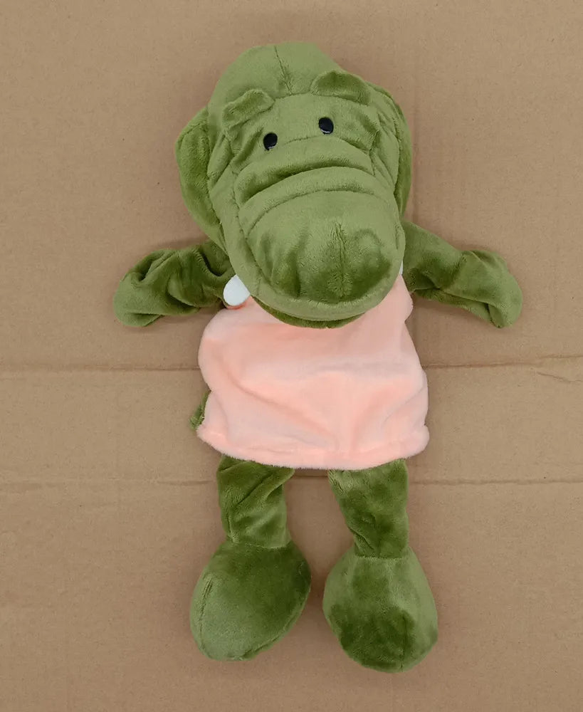 Marioneta de Peluche 35cm – Juguete de Mano de León, Elefante y Cerdito – Juego Padre-Hijo, Regalo de Cumpleaños para Niños