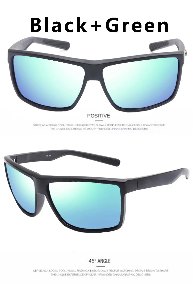Rinconcito Polarized Sunglasses 580P – Lentes de Sol Oversized para Hombre, Flexibles y Antirreflejo