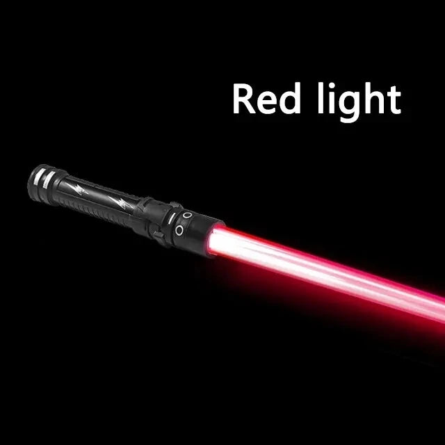 Sable Láser LED Doble – Espada Roja y Azul para Cosplay, Fiesta y Niños – Juguete Interactivo Flashing