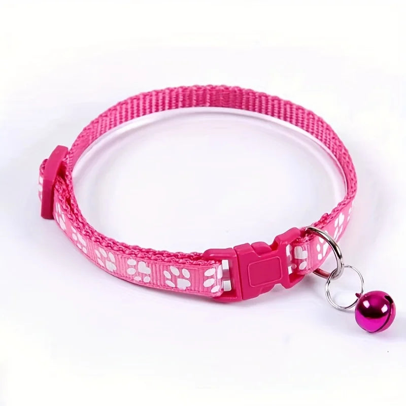 😺 Collar para Gatos con Cascabel – Ajustable y Colorido