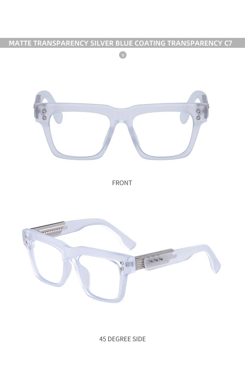 Gafas Polarizadas Clásicas Cuadradas Punk 2025 – UV400 Lentes Vintage Steampunk para Hombre