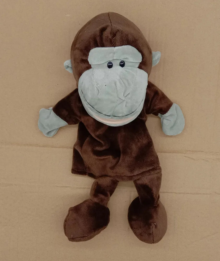 Marioneta de Peluche 35cm – Juguete de Mano de León, Elefante y Cerdito – Juego Padre-Hijo, Regalo de Cumpleaños para Niños
