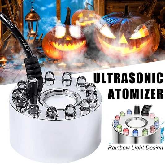 Mini Calabaza LED con Máquina de Niebla | Decoración de Halloween, Navidad y Fiestas