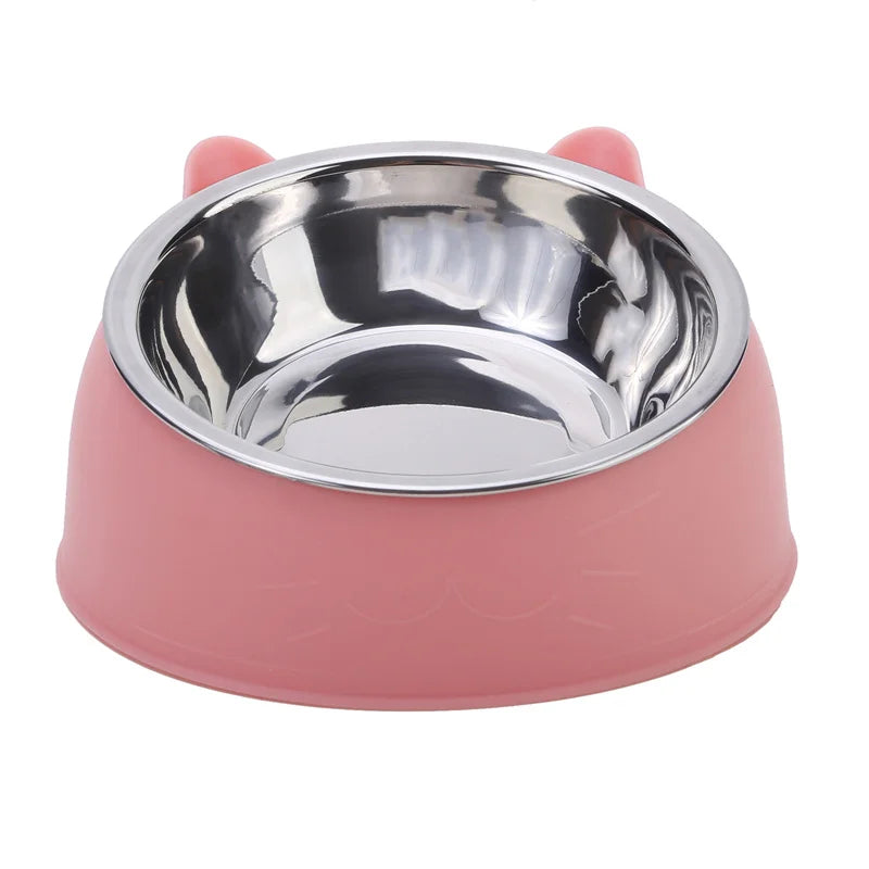 🐾 Tazón Elevado 15° para Mascotas – 100ML 🐶🐱