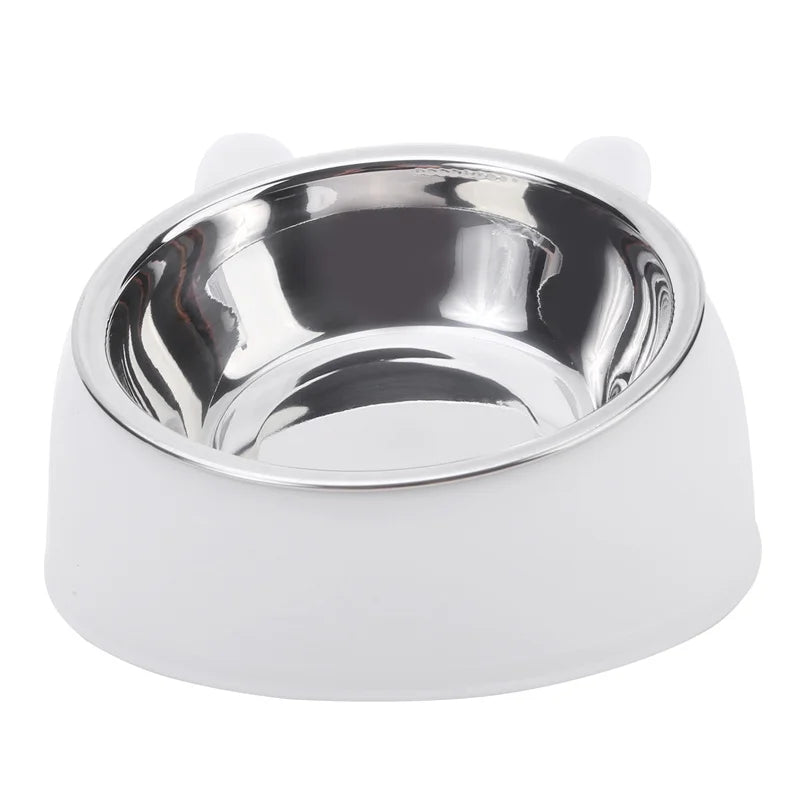 🐾 Tazón Elevado 15° para Mascotas – 100ML 🐶🐱