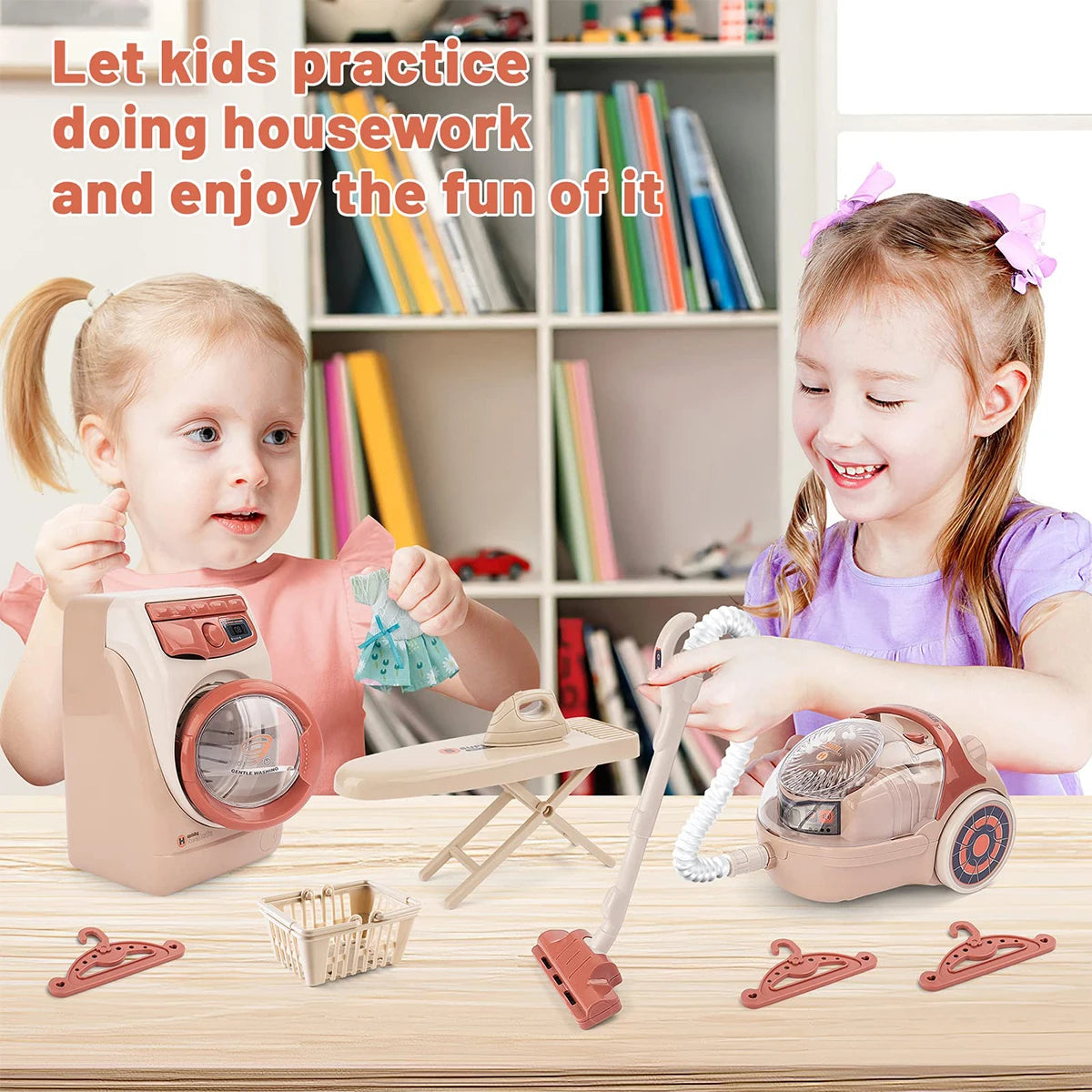 Set de Cocina para Niños – Juguete de Simulación con Electrodomésticos en Miniatura, Juego Interactivo para Niñas y Niños