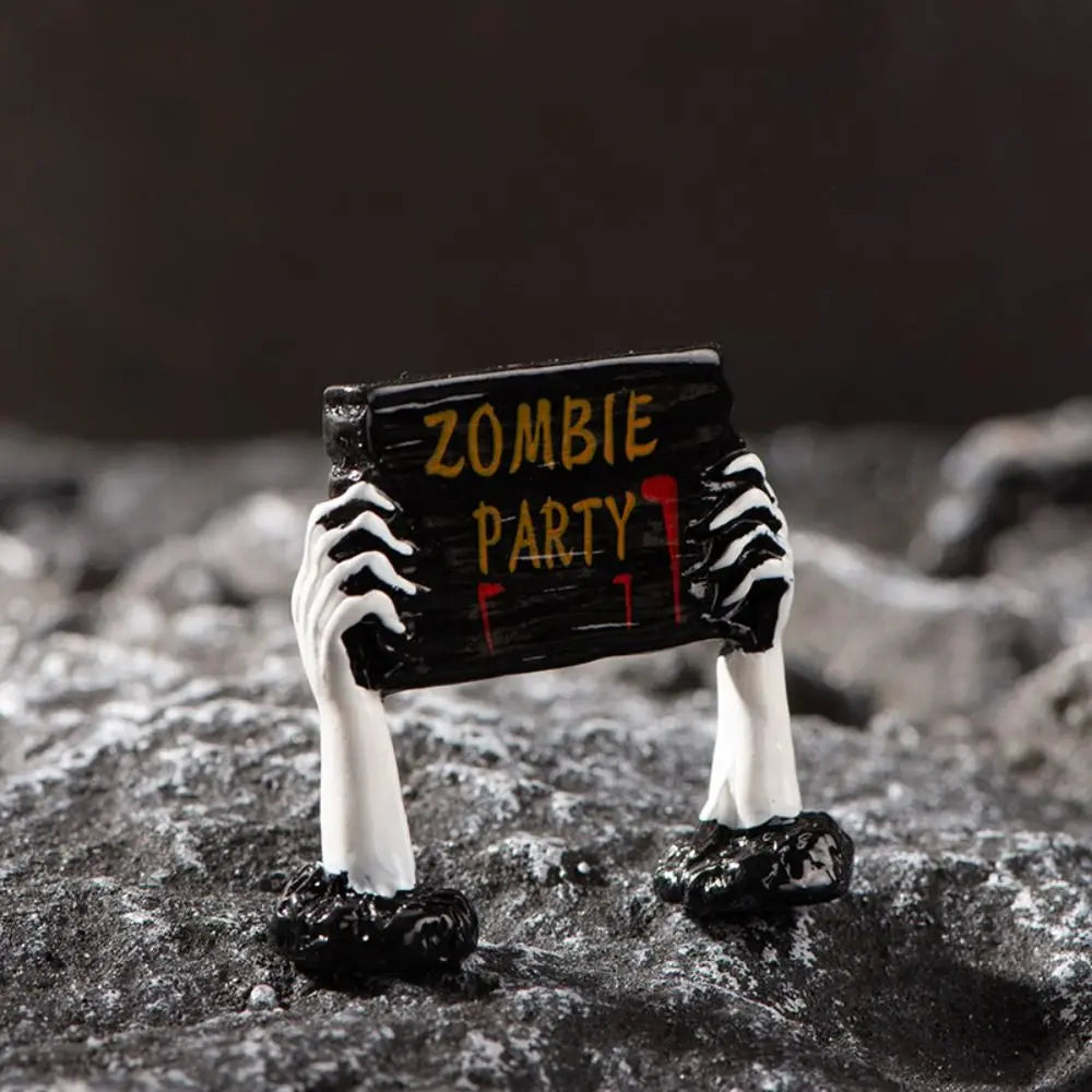 Figuritas de Halloween – Calabaza, Esqueleto y Fantasma en Resina | Miniaturas Decorativas para Fiesta y Hogar
