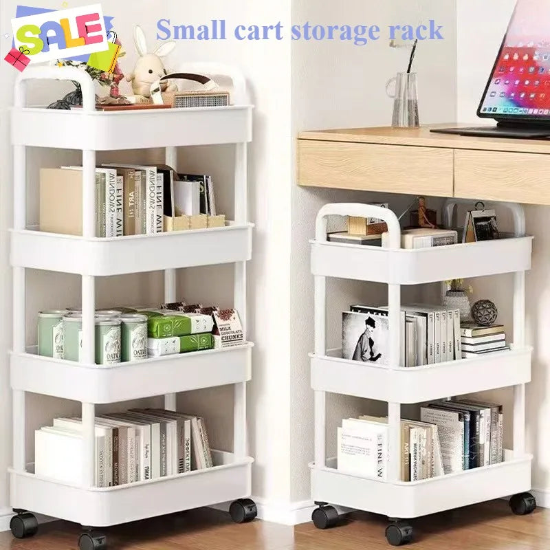 Carrito de Almacenamiento Multiusos 5 Niveles con Ruedas – Organizador para Cocina, Baño y Hogar