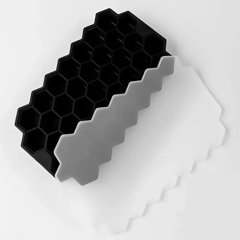 Molde de Silicona Reutilizable 37 Cavidades – Bandeja para Cubos de Hielo, Helados y Paletas DIY