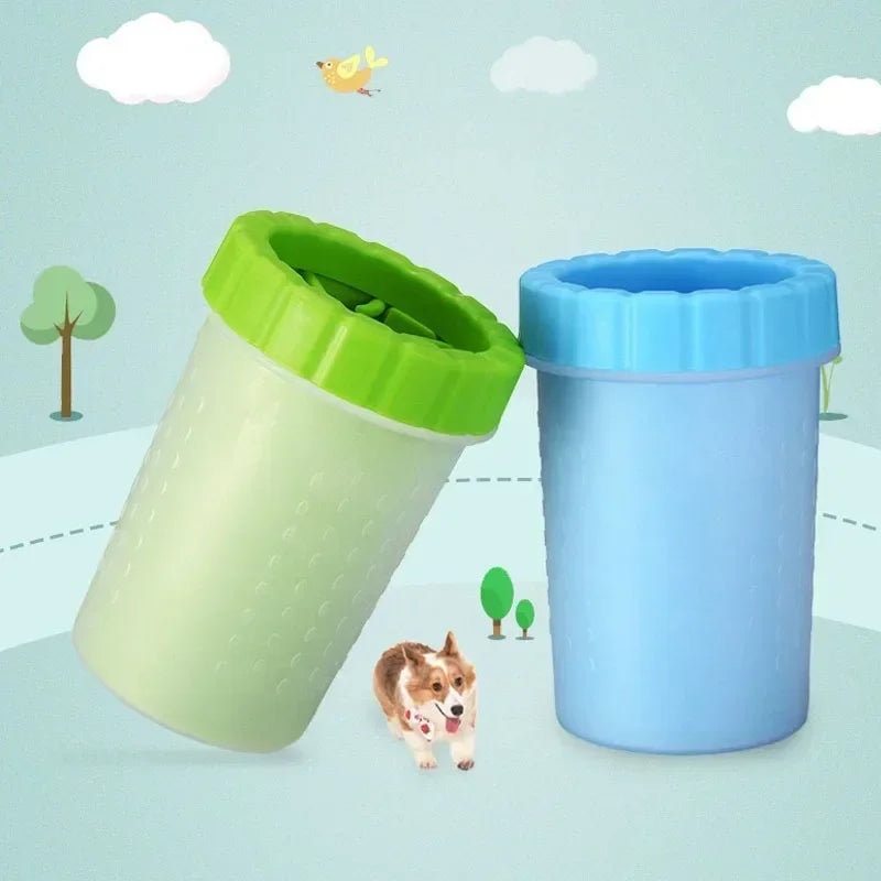 Taza Lavadora de Patas para Perros – Limpieza Portátil sin Agua ni Toallas