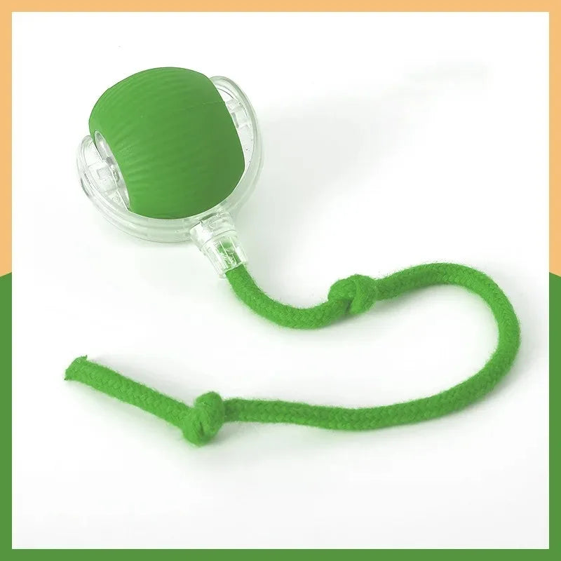 🐾 Smart Cat Toy – Pelota Automática con Cola Falsa Recargable 🎉