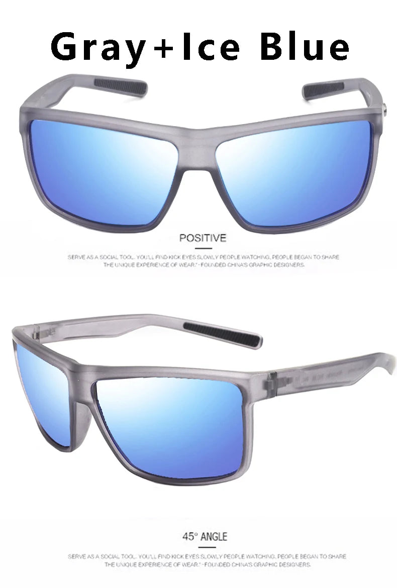Rinconcito Polarized Sunglasses 580P – Lentes de Sol Oversized para Hombre, Flexibles y Antirreflejo