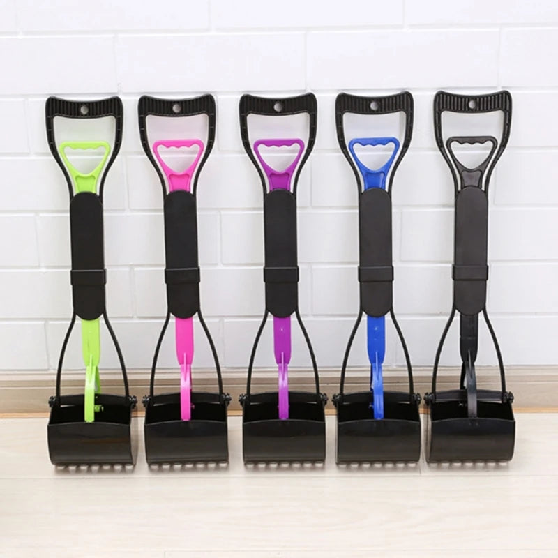 Recogedor de Popó para Perros y Gatos – Pooper Scooper Resistente y Portátil para Paseos