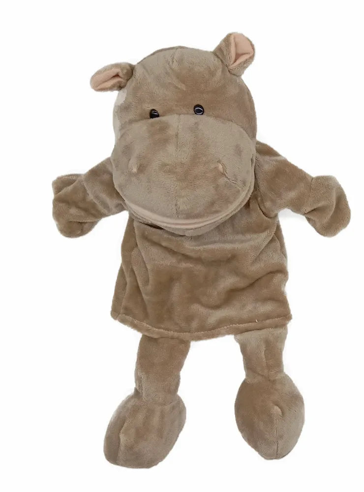 Marioneta de Peluche 35cm – Juguete de Mano de León, Elefante y Cerdito – Juego Padre-Hijo, Regalo de Cumpleaños para Niños