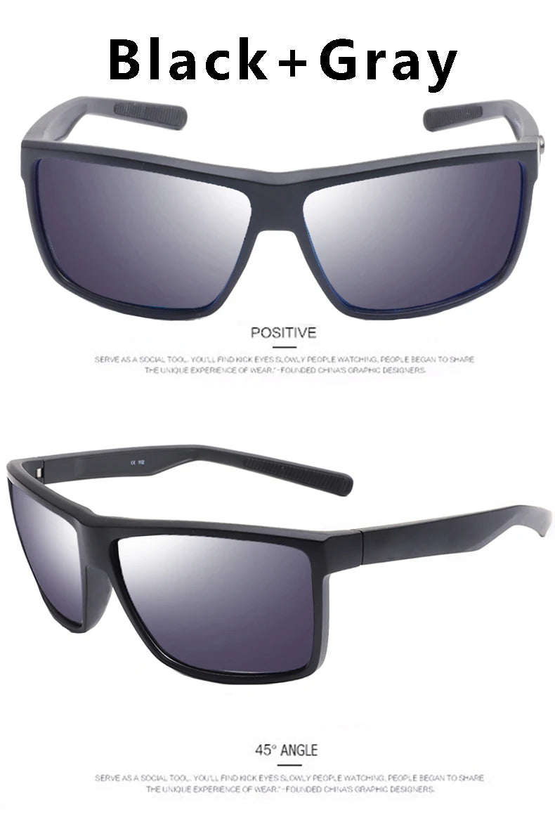 Rinconcito Polarized Sunglasses 580P – Lentes de Sol Oversized para Hombre, Flexibles y Antirreflejo