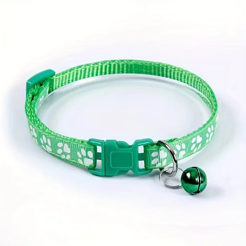 😺 Collar para Gatos con Cascabel – Ajustable y Colorido