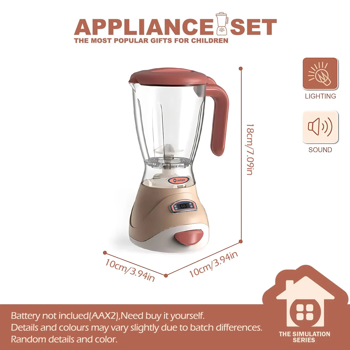 Set de Cocina para Niños – Juguete de Simulación con Electrodomésticos en Miniatura, Juego Interactivo para Niñas y Niños