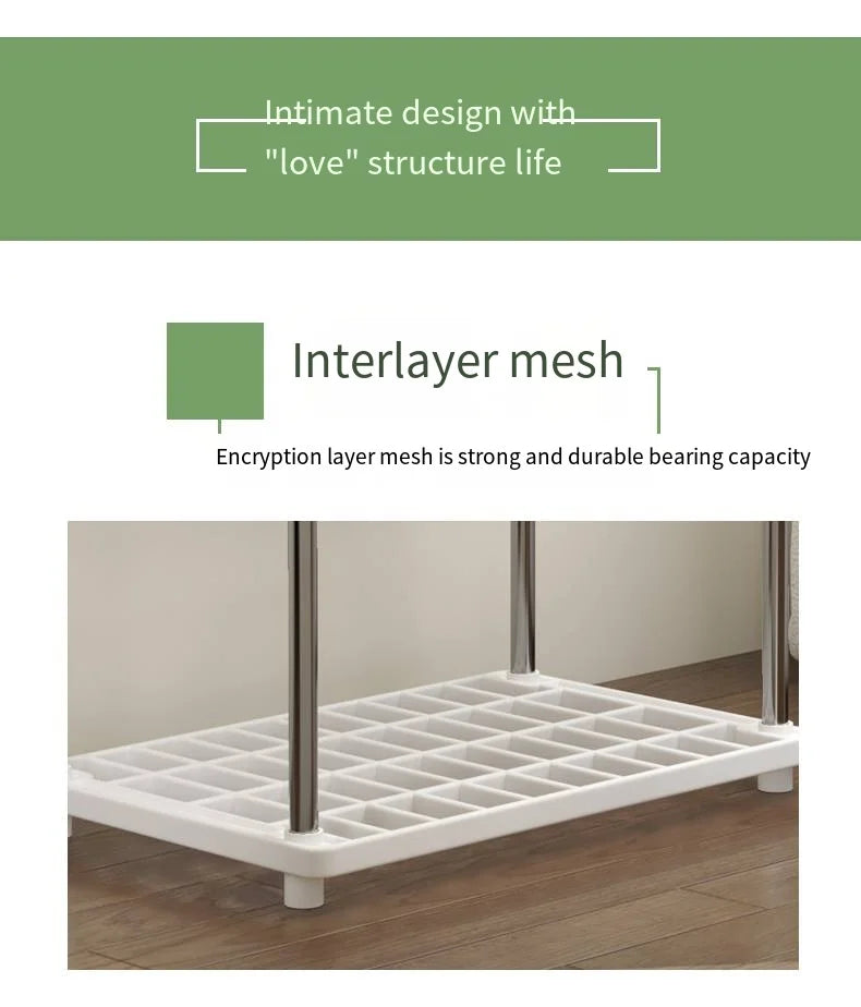Estante Multifuncional de 4 Niveles – Organizador de Piso para Baño, Cocina y Sala