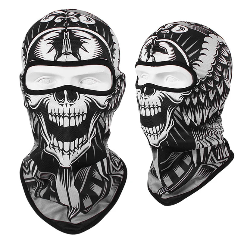 🏍️ Balaclava / Mascarilla Multifuncional para Hombres y Mujeres – Protección Total al Aire Libre