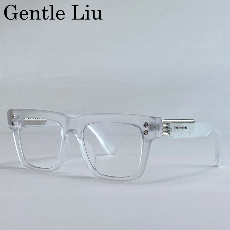 Gafas Polarizadas Clásicas Cuadradas Punk 2025 – UV400 Lentes Vintage Steampunk para Hombre