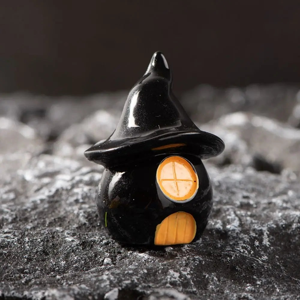 Figuritas de Halloween – Calabaza, Esqueleto y Fantasma en Resina | Miniaturas Decorativas para Fiesta y Hogar