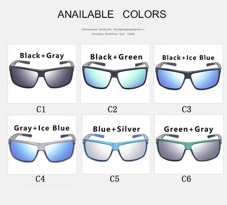Rinconcito Polarized Sunglasses 580P – Lentes de Sol Oversized para Hombre, Flexibles y Antirreflejo