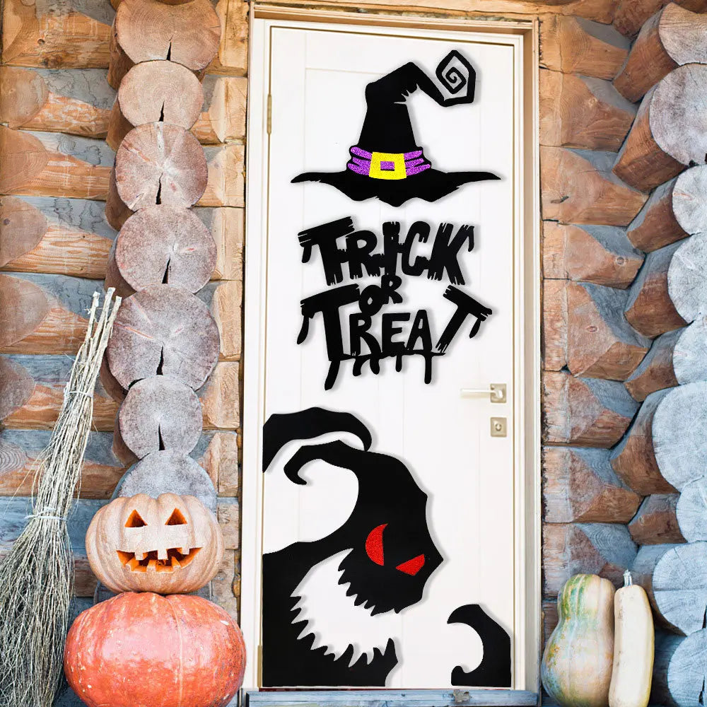 🎃 Pegatinas de Halloween – Decoración de Puertas y Ventanas