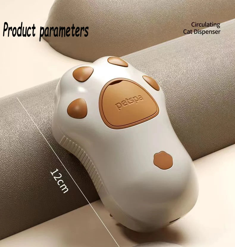 Cepillo Eléctrico 3 en 1 con Vapor para Gatos – Remueve Pelo, Masajea y Limpia sin Baño