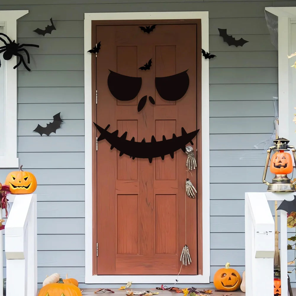 🎃 Pegatinas de Halloween – Decoración de Puertas y Ventanas