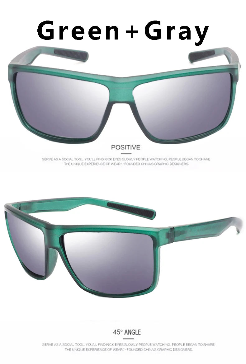 Rinconcito Polarized Sunglasses 580P – Lentes de Sol Oversized para Hombre, Flexibles y Antirreflejo
