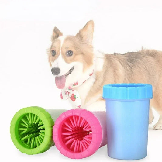 Taza Lavadora de Patas para Perros – Limpieza Portátil sin Agua ni Toallas