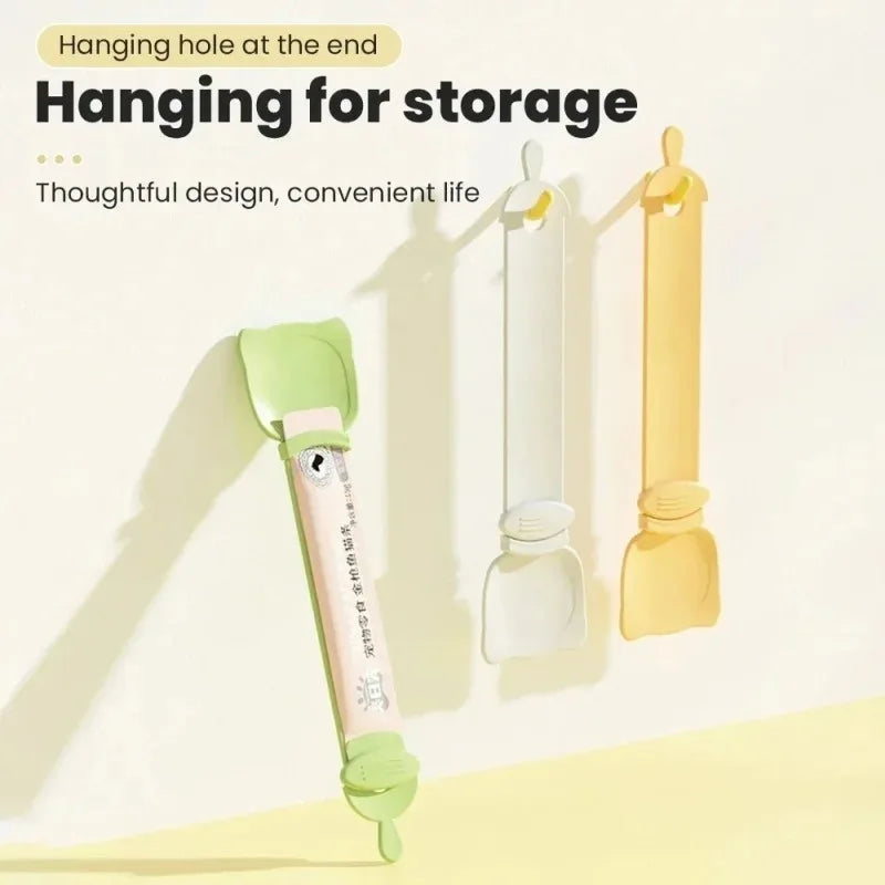 🐾 Cuchara Dispensadora de Alimento para Gatos – Lickable Feeder Spoon