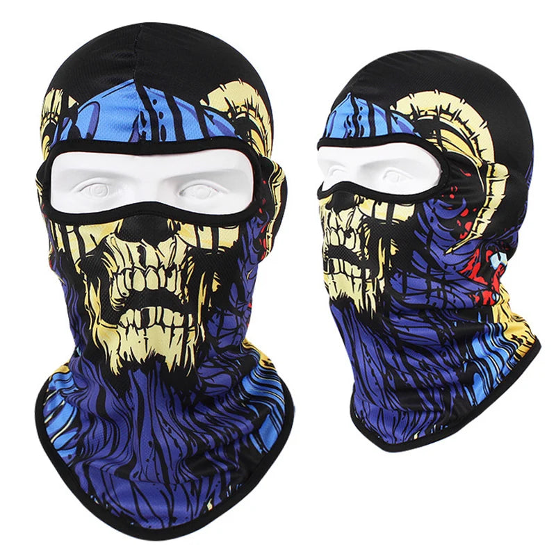 🏍️ Balaclava / Mascarilla Multifuncional para Hombres y Mujeres – Protección Total al Aire Libre
