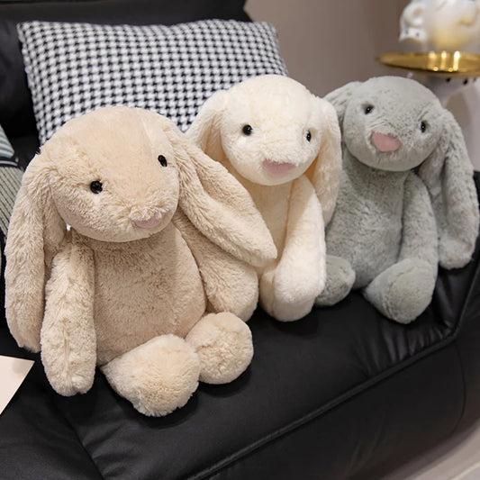 Peluche Conejo Lop 20cm – Juguete Suave de Orejas Largas para Niños – Compañero de Sueño y Decoración del Hogar