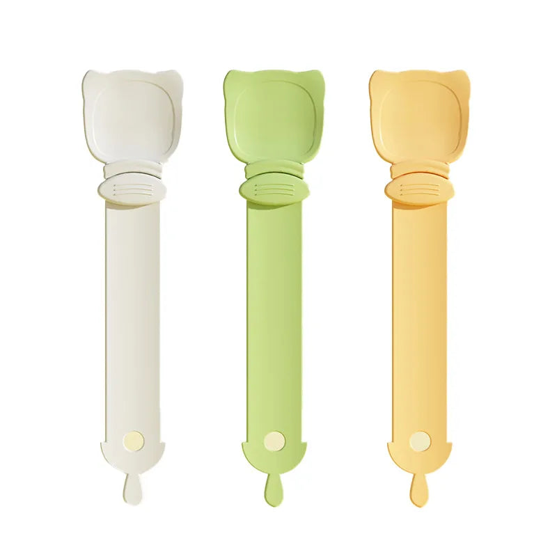 🐾 Cuchara Dispensadora de Alimento para Gatos – Lickable Feeder Spoon