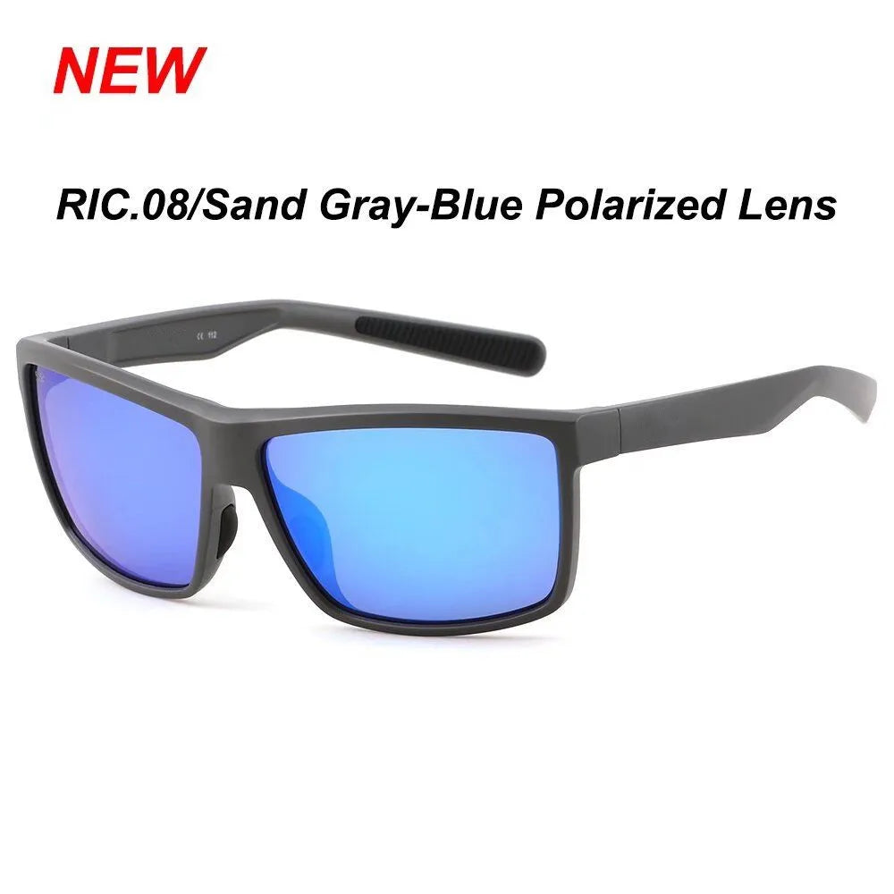Rinconcito Polarized Sunglasses 580P – Lentes de Sol Oversized para Hombre, Flexibles y Antirreflejo