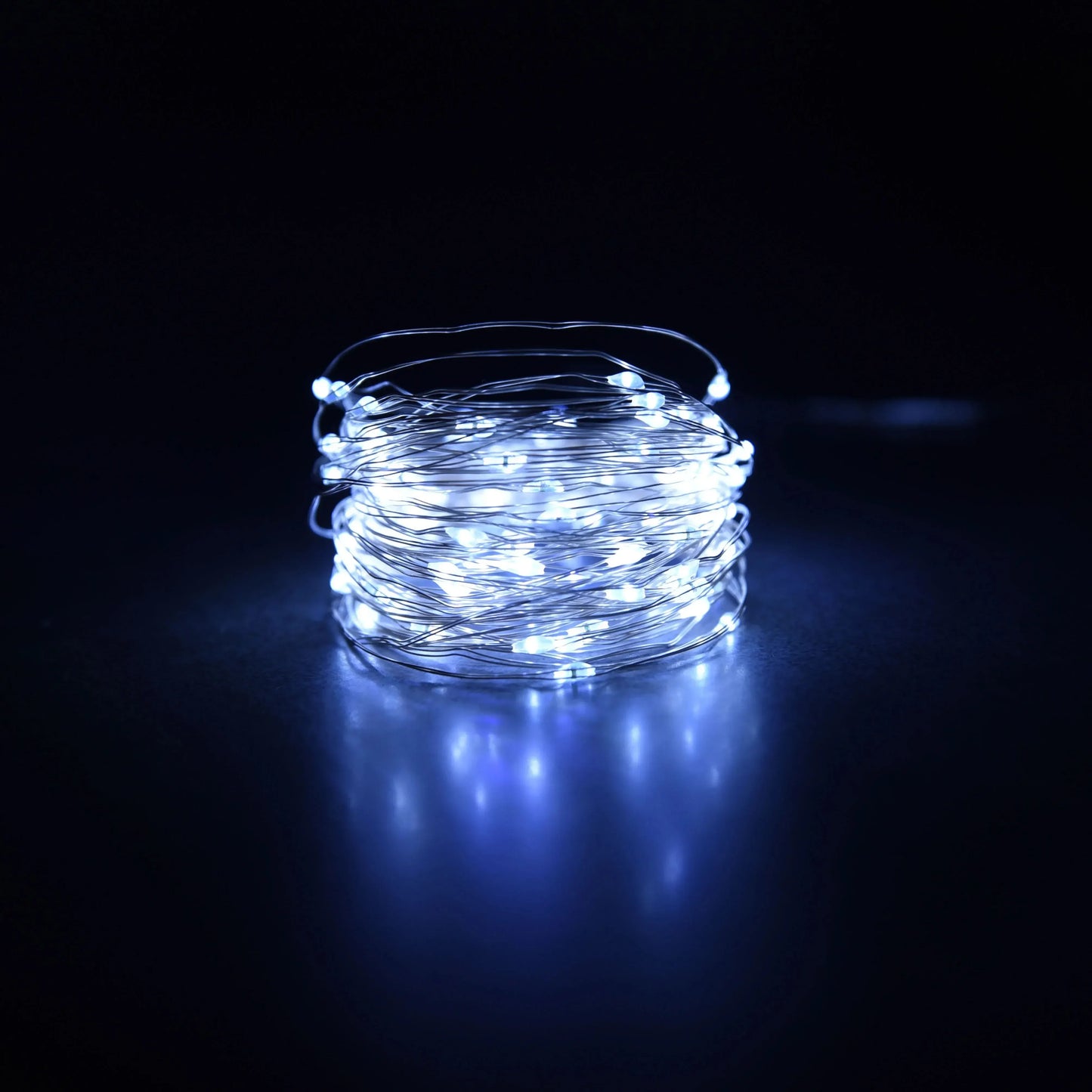 Guirnalda Solar 100 LED Impermeable – Luces de Cobre para Jardín, Boda o Decoración Navideña Exterior